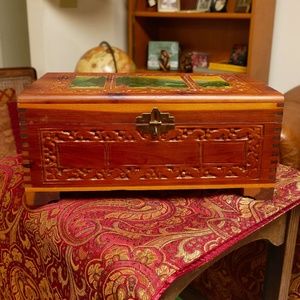 Wooden Cigar or jewelry Box